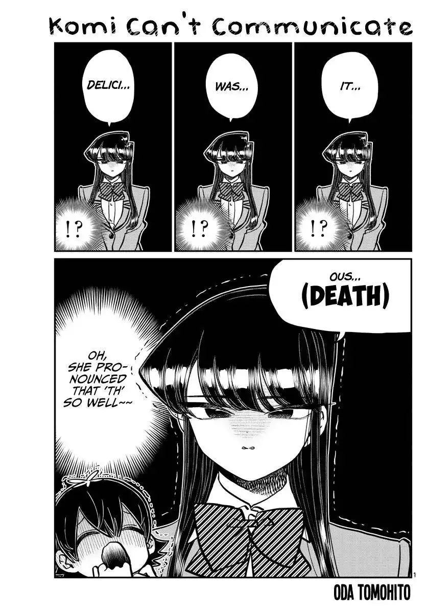 Komi-san wa Komyushou Desu Chapter 340 1